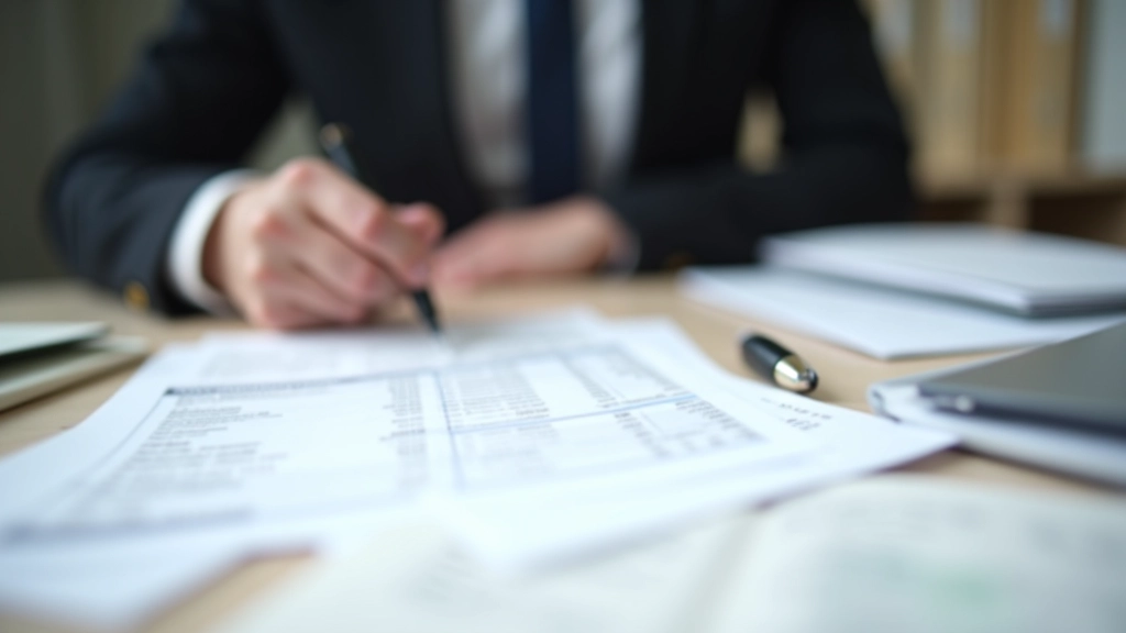 Daňové přiznání připravené na podpis s finančními výkazy